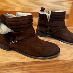 Beautiful leather booties from Sundance